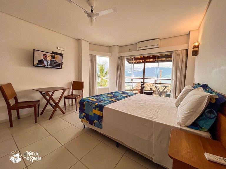 Apartamento com vista para o mar, perto praia