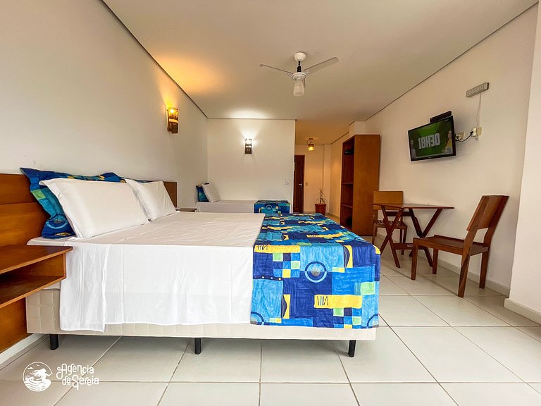 Apartamento com vista para o mar, perto praia