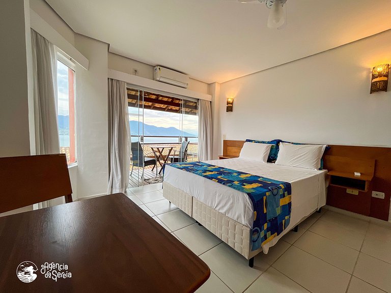 Apartamento com vista para o mar, perto praia