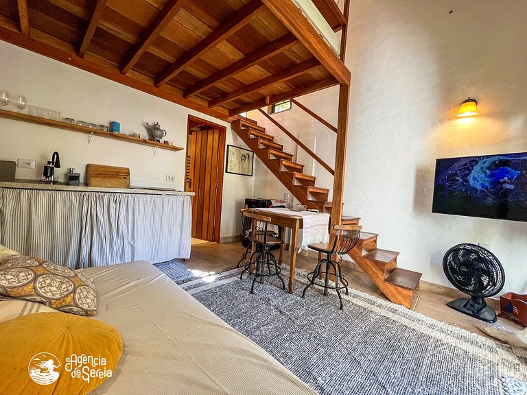 Lindo chalé |250m da praia Engenho e 5min da Vila