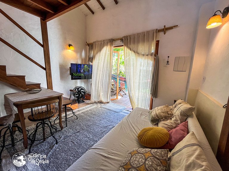 Lindo chalé |250m da praia Engenho e 5min da Vila