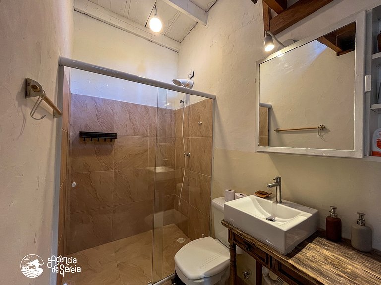 Lindo chalé |250m da praia Engenho e 5min da Vila