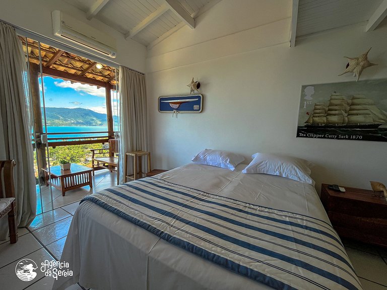 Duplex com vista a 500m da praia, até 4 pessoas