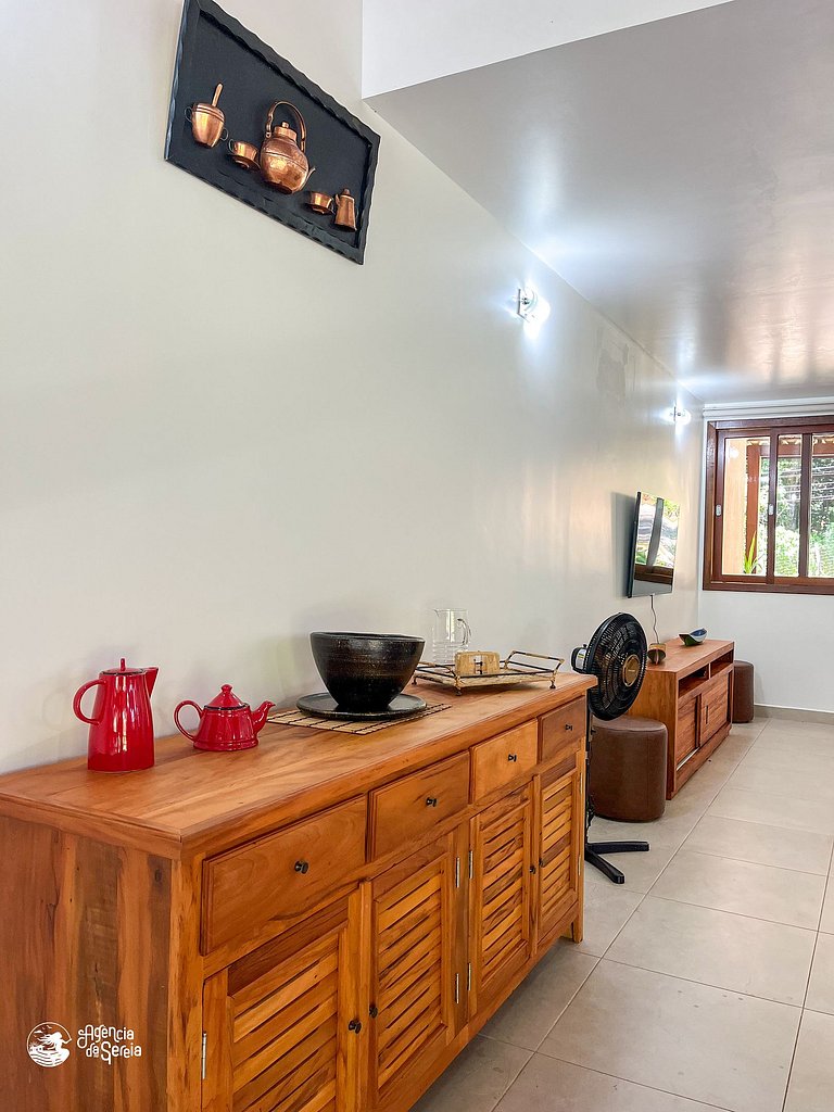 Casa completa c/ piscina no condomínio, 10 pessoas