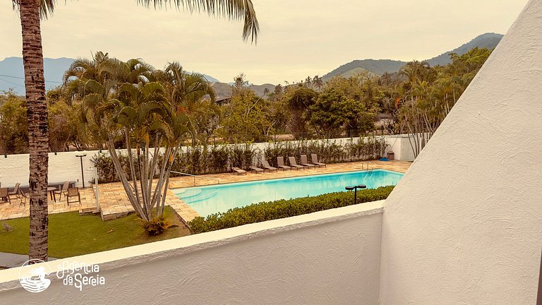 Casa beira-mar em cond c/ piscina São Sebastião