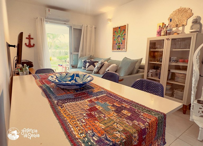 Casa beira-mar em cond c/ piscina São Sebastião