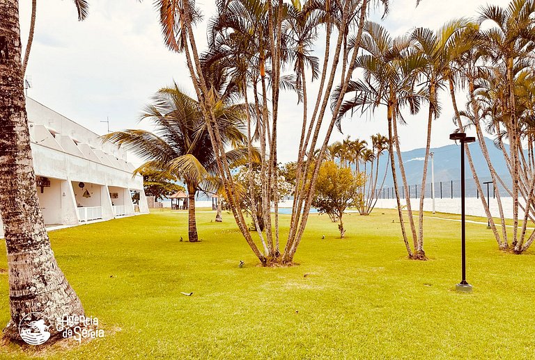 Casa beira-mar em cond c/ piscina São Sebastião