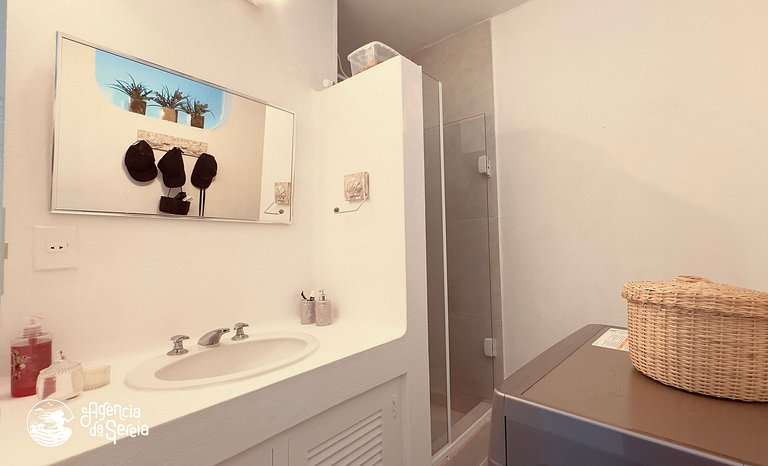 Casa beira-mar em cond c/ piscina São Sebastião