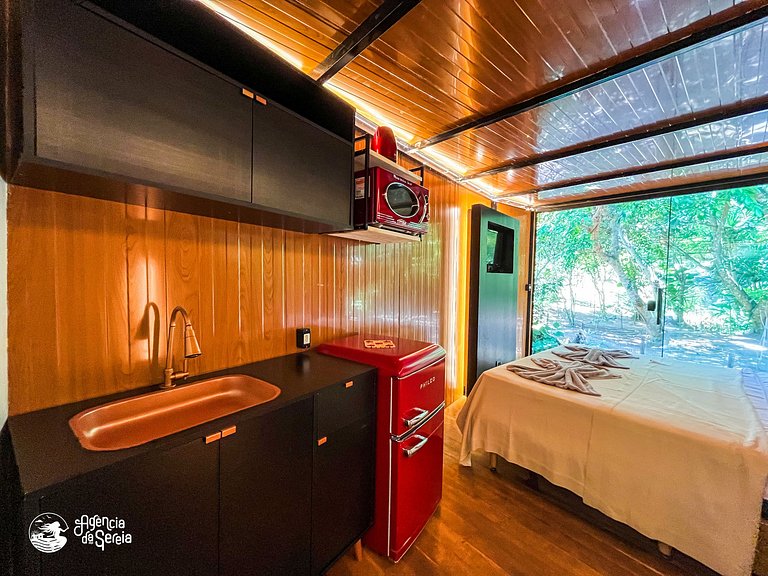 Chalé condomínio beira-mar na praia Engenho d’Água