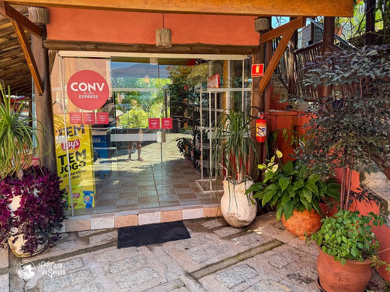 Studio confortável p/casal c piscina no condomínio