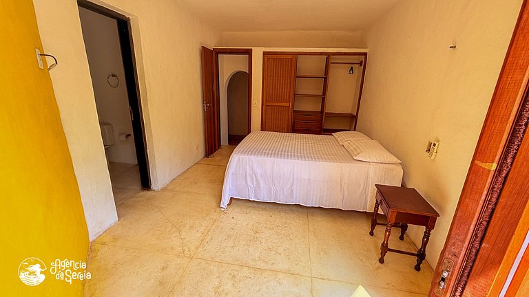 Casa com piscina e vista-mar no Siriúba, Ilhabela