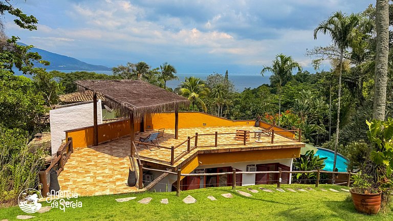 Linda suíte 400 metros da praia Siriuba, Ilhabela