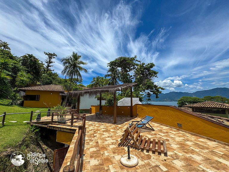 Linda suíte 400 metros da praia Siriuba, Ilhabela