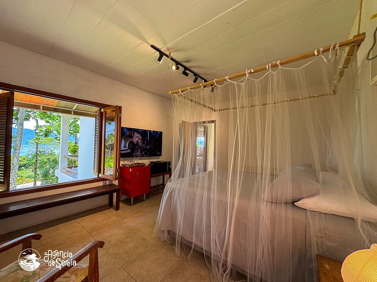 Suíte linda e aconchegante com vista em Ilhabela