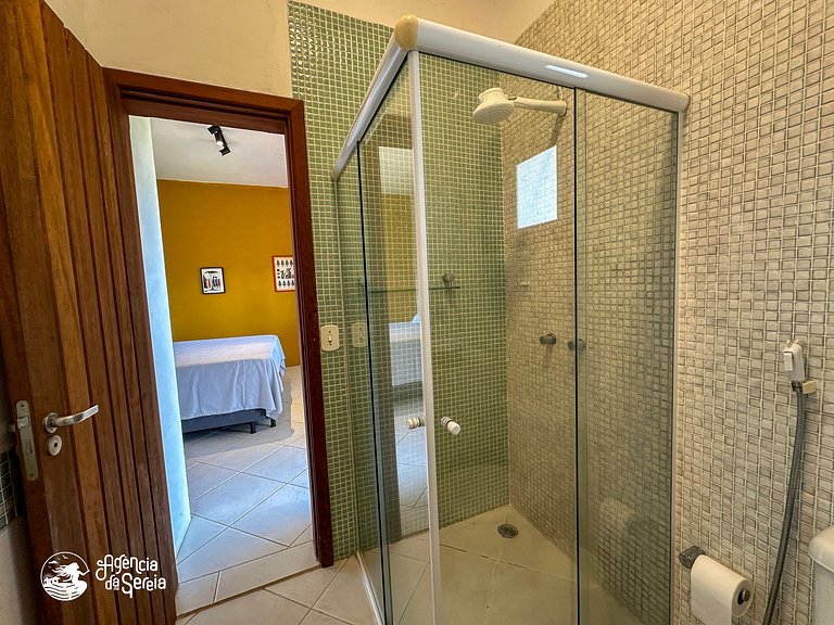 Suíte vista-mar a 400 metros da praia, em Ilhabela