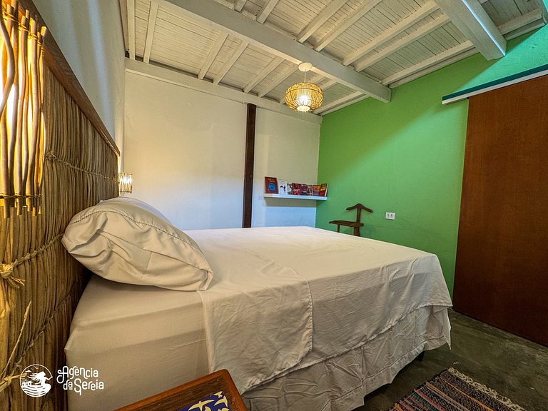 Chalé literário, no coração do Perequê em Ilhabela