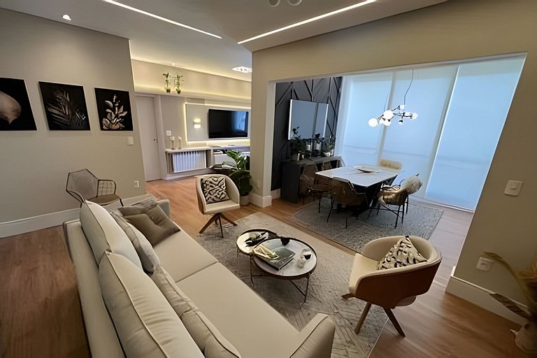 Le Premier: lindo duplex perto do centro Capivari