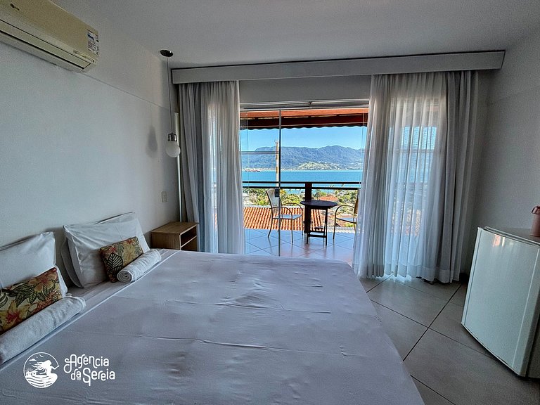 Apartamento vista mar a 500m da praia