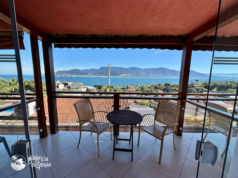 Apartamento vista mar a 500m da praia