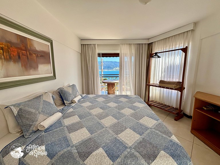 Studio aconchegante com vista e perto do mar