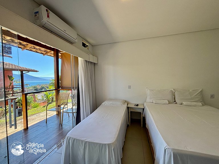 Studio a 500m da praia com piscina no condomínio