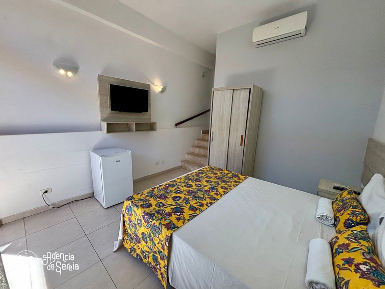 Studio perto da praia com piscina no condomínio
