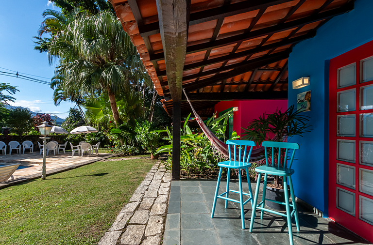 Casa aconchegante perto Praia do Curral, Ilhabela