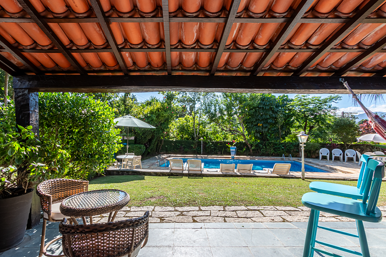 Casa aconchegante perto Praia do Curral, Ilhabela