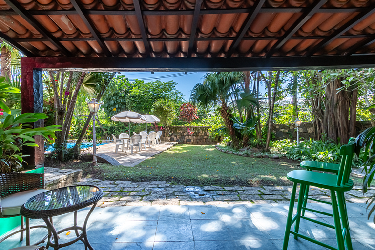 Casa para 6 pessoas a apenas 700m praia do Curral