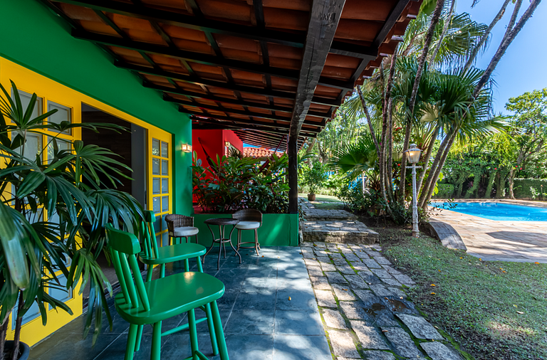 Casa para 6 pessoas a apenas 700m praia do Curral